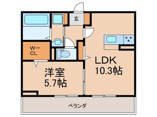 GRACE久留米の物件間取画像